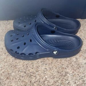 Crocs Navy Blue Baya Clog - Women's US 10 Men's US 8